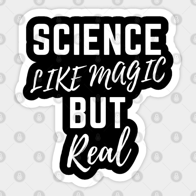 Science Like Magic But Real Sticker by ahmad211